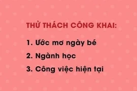 'Trend' công khai ước mơ thời bé và công việc hiện tại phủ sóng mạng xã hội