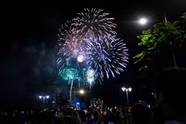 Mãn nhãn với màn pháo hoa mừng Quốc khánh 2-9