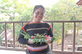 Món gỏi lá mì truyền thống của người Gia Rai