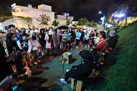 Đà Lạt: Phố đi bộ khu Hòa Bình hoạt động trở lại