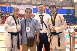 Chị em song sinh vùng biên giới Đức Cơ chinh phục đấu trường Taekwondo