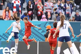 VFF thưởng đội tuyển nữ Việt Nam 800 triệu đồng vì đã chơi quả cảm trước đội Mỹ