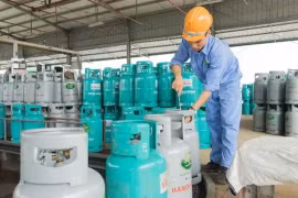 Giá gas trong nước tăng trở lại