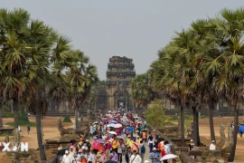 Campuchia cho phép du khách quốc tế tự do chụp ảnh tại Công viên khảo cổ Angkor