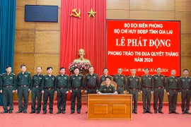 Bộ Chỉ huy Bộ đội Biên phòng tỉnh Gia Lai phát động thi đua năm 2024