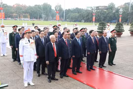 Lãnh đạo Đảng, Nhà nước vào Lăng viếng Chủ tịch Hồ Chí Minh