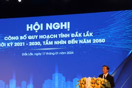 Công bố Quy hoạch tỉnh Đắk Lắk thời kỳ 2021-2030, tầm nhìn đến năm 2050