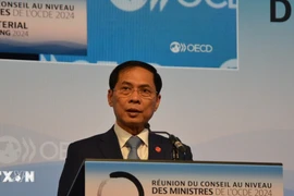 Bộ trưởng Ngoại giao Bùi Thanh Sơn tham dự Hội nghị Hội đồng Bộ trưởng OECD 2024