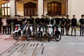 Thách thức trên mạng xã hội Tiktok rồi tụ tập đánh nhau