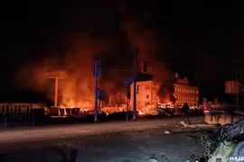 Nga dội tên lửa xuống nhiều cơ sở năng lượng ở Ukraine