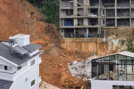 Hiện trường tan hoang vụ biệt thự Đà Lạt sạt lở chôn vùi 2 người