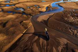 Khung cảnh Việt Nam lạ mắt trong cuộc thi ảnh trên cao quốc tế