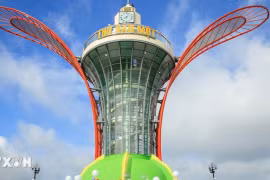 Ra mắt biểu tượng 'Cánh hoa dầu' tại thành phố Thủ Dầu Một