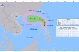 Bão YAGI sắp đi vào Biển Đông, khả năng đạt cấp bão rất mạnh
