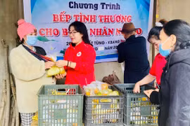 Về Kbang gặp chị An chữ thập đỏ