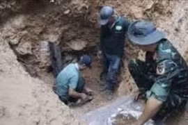 Bình Định tìm thấy 7 hài cốt liệt sĩ trong lòng Đồi 174