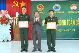 Ngày hội Biên phòng toàn dân tại xã Ia O