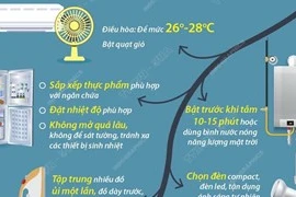 Làm gì để tiết kiệm điện hiệu quả trong gia đình mùa nắng nóng 