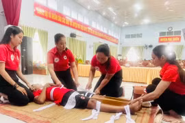 Dấu ấn tình nguyện viên chữ thập đỏ