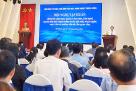 Khai mạc hội nghị tập huấn lý luận, phê bình văn học, nghệ thuật năm 2024 