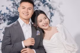 Lễ đường ngập hoa tươi trong rạp cưới rộng 2.000 m2 của Quang Hải và Chu Thanh Huyền