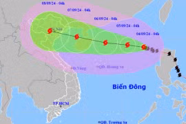 Bão số 3 mạnh cấp 17, biển động dữ dội