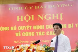 Thiếu tướng Lê Ngọc Châu giữ chức Phó Bí thư Tỉnh ủy Hải Dương