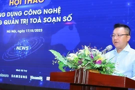 Mô hình 'tòa soạn số' trở thành xu thế tất yếu của các cơ quan báo chí