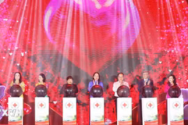 Quyền Chủ tịch nước dự phát động Tháng Nhân đạo cấp Quốc gia năm 2024