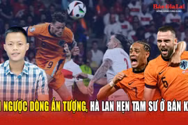 Lội ngược dòng ấn tượng, Hà Lan hẹn Tam Sư ở bán kết