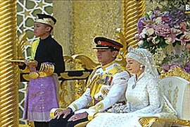 Chiêm ngưỡng lễ cưới hoành tráng của Hoàng tử Brunei