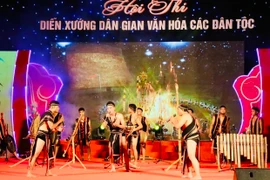 Hội thi diễn xướng dân gian văn hóa các dân tộc toàn quốc: Gia Lai giành 1 huy chương vàng và 3 huy chương bạc