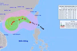 Bão số 3 mạnh cấp 16, giật trên cấp 17, biển động dữ dội