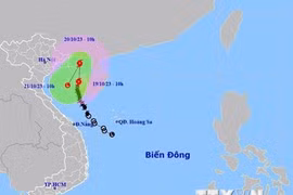 Bão số 5: Khu vực Vịnh Bắc Bộ có gió mạnh, biển động dữ dội