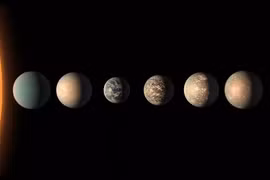 Phát hiện mới: 7 hành tinh giống Trái Đất chứa đựng sự sống