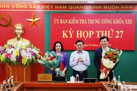 Bộ Chính trị chuẩn y hai Phó Chủ nhiệm Ủy ban Kiểm tra Trung ương