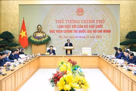 Thủ tướng: Chính phủ luôn ủng hộ, đồng hành cùng Học viện Chính trị quốc gia Hồ Chí Minh trên tinh thần chủ động, tích cực