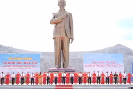 Khánh thành tượng đài Bác Hồ và quảng trường Hồ Chí Minh tại Phú Quốc