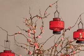 Những ý tưởng trang trí Tết cho không gian thêm ấm áp