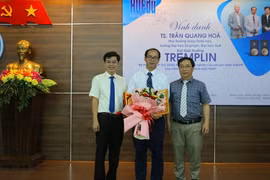 Vinh danh tiến sĩ người Việt đoạt giải thưởng Tremplin của Viện Hàn lâm khoa học Pháp