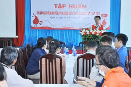 Gia Lai: Tập huấn kỹ năng tuyên truyền, vận động hiến máu tình nguyện