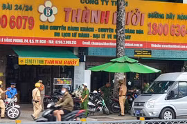 NÓNG: Công an TP HCM đang kiểm tra trụ sở chính nhà xe Thành Bưởi