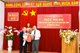 Ông Lý Minh Thái được bổ nhiệm làm Giám đốc Sở Y tế Gia Lai