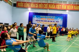 Trên 100 người tham gia Hội thao công nhân viên chức, lao động Trung tâm Y tế TP. Pleiku