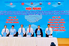 TP. Hồ Chí Minh và 5 tỉnh Tây Nguyên ký kết thỏa thuận hợp tác phát triển trong lĩnh vực y tế