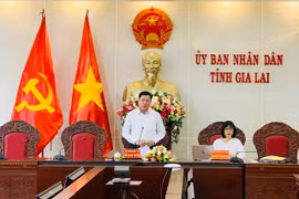Thứ trưởng Thường trực Bộ Y tế Đỗ Xuân Tuyên làm việc với Ủy ban nhân dân tỉnh Gia Lai