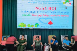 Mang Yang: Hơn 400 người đăng ký hiến máu tình nguyện đợt 1 năm 2024