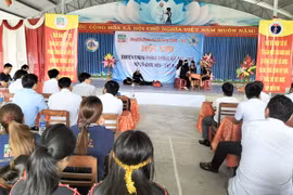 Đội thi xã Chư Gu đạt giải nhất hội thi truyền thông phòng-chống sốt rét