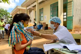 Gia Lai triển khai Chiến dịch bổ sung Vitamin A, tẩy giun và cân đo trẻ đợt 1 năm 2023