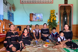 Niềm vui đón Tết của đồng bào Jrai, Bahnar